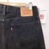 リーバイス Levis 501 ボタン裏4986 ブラックデニム メンズ 36×32