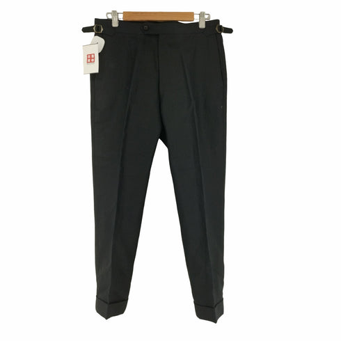 D.C.WHITE LINEN TROUSERS リネンセンタープレススラックス メンズ