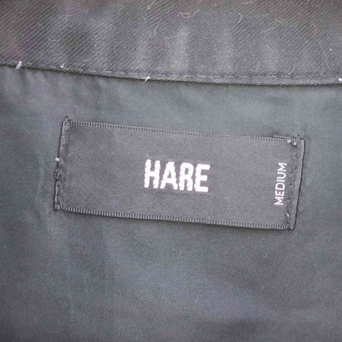 ハレ HARE ポリレーヨン ハーフジッププルオーバー メンズ JPN:M