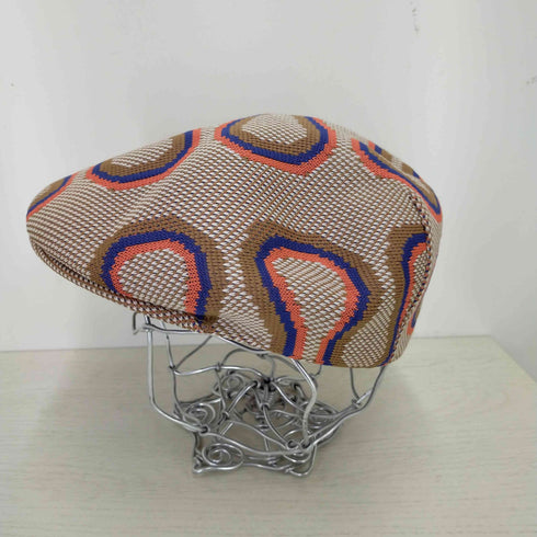 カンゴール KANGOL Tekwave504 総柄ハンチング帽 メンズ JPN:L