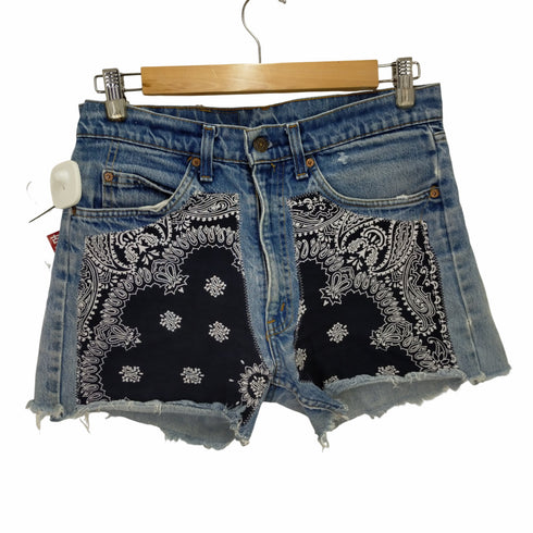リーバイス LEVI STRAUSS&CO 80sボタン裏535リメイクデニムショートパンツ レディース