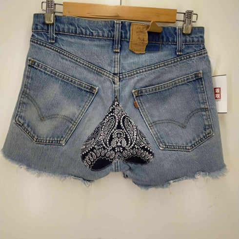 リーバイス LEVI STRAUSS&CO 80sボタン裏535リメイクデニムショートパンツ レディース