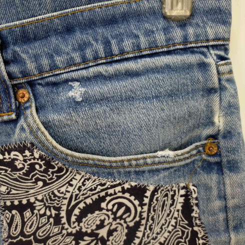 リーバイス LEVI STRAUSS&CO 80sボタン裏535リメイクデニムショートパンツ レディース