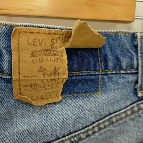 リーバイス LEVI STRAUSS&CO 80sボタン裏535リメイクデニムショートパンツ レディース