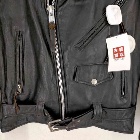 ブランデッドガーメンツ BRANDED GARMENTS MADE IN USA 内キルティングダブルライダース メンズ US:40
