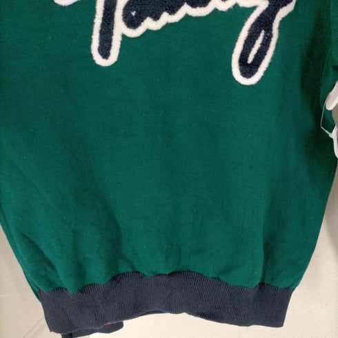 トミーヒルフィガー TOMMY HILFIGER ロゴワッペンデザインクルーネックニット メンズ JPN:L
