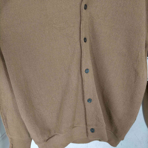 アイゾッドラコステ IZOD LACOSTE 70~80s 糸巻きタグ ワニ刺繍アクリルカーディガン メンズ JPN:XL