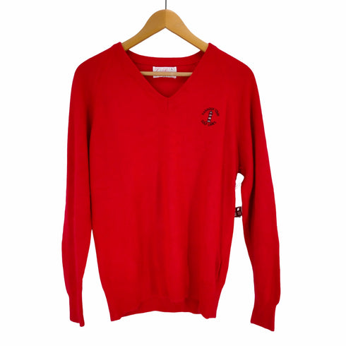 THE KIMBERTON CO MADE IN USA Vネックアクリルニット レディース JPN:L