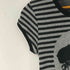 ヒステリックグラマー HYSTERIC GLAMOUR ドクロデザインボーダーニット レディース FREE