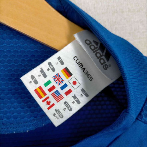 アディダス adidas CLIMA365 FORMOTION フットボールシャツ ゲームシャツ メンズ JPN:S