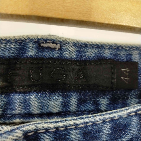 フーガ FUGA スリムストレートデニムパンツ スキニー 加工 メンズ JPN:44