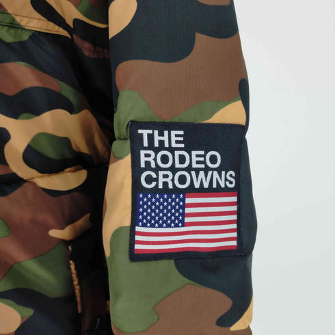 ロデオクラウンズ RODEO CROWNS MOUNTAIN ビッグジャケット 中綿 迷彩 カモ メンズ JPN:M