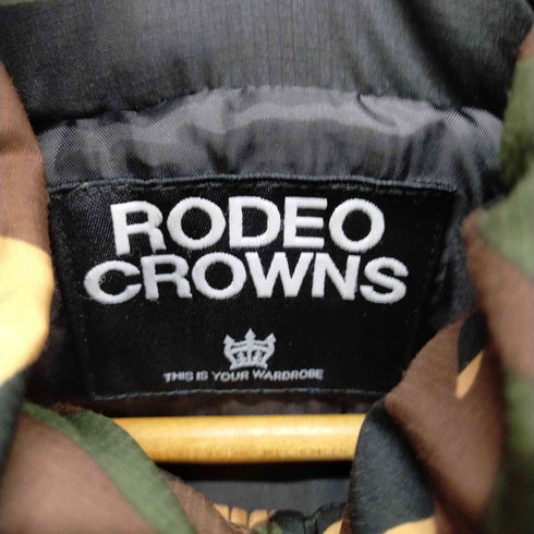 ロデオクラウンズ RODEO CROWNS MOUNTAIN ビッグジャケット 中綿 迷彩 カモ メンズ JPN:M