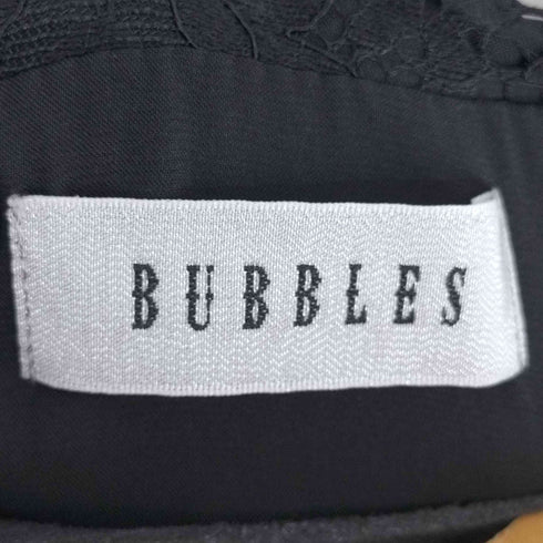 バブルス BUBBLES レースケーププリーツワンピース レディース FREE