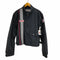 ゲス GUESS ワッペンデザインスタンドカラーレーシングジャケット メンズ JPN:M