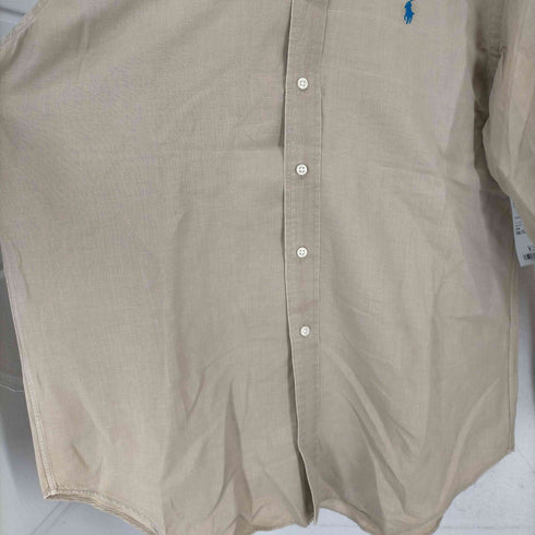 ラルフローレン RALPH LAUREN CLASSIC FIT シルクリネンシャツ メンズ JPN:L