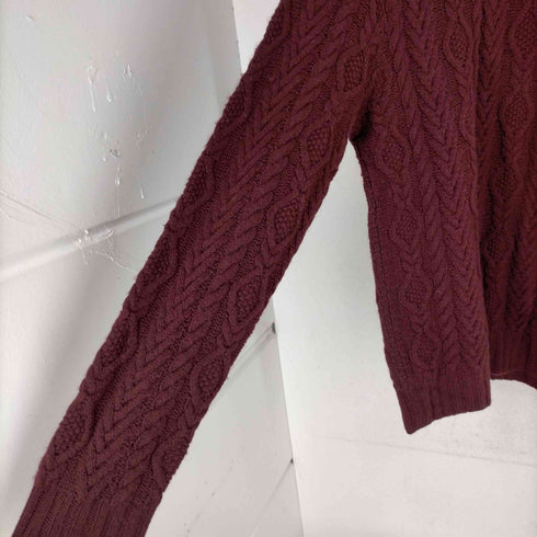 ポロバイラルフローレン Polo by RALPH LAUREN HAND KNIT CASHMERE ピュアカシミヤケーブルニット メンズ import:L