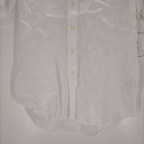 ラルフローレン RALPH LAUREN CLASSIC FIT ポニー刺繍ボタンダウンリネン半袖シャツ メンズ JPN:S