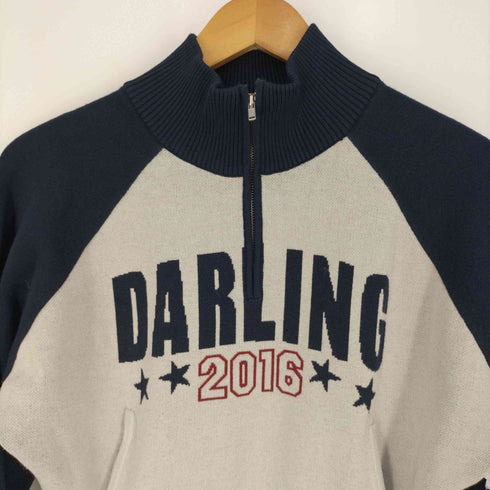 ダーリッチ Darich ハーフジップジャガードミニワンピース レディース FREE