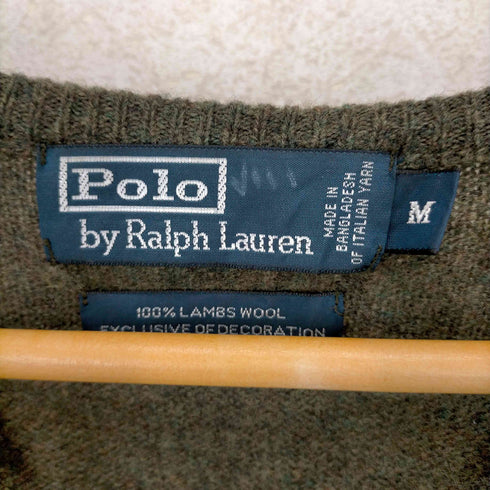 ポロバイラルフローレン Polo by RALPH LAUREN LAMBS WOOL クルーネックニット メンズ JPN:M