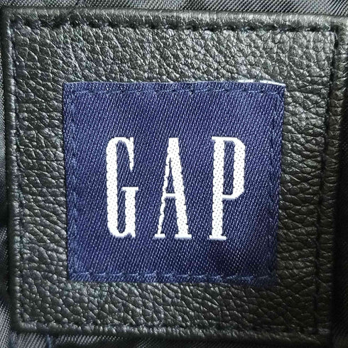 ギャップ Gap 00s OLD GAP 裏キルティング シングルレザージャケット メンズ KIDS:XL