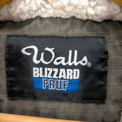 ウォールズ WALLS BLIZZARD PRUF 裏ボア リップストップジップブルゾン レディース JPN:L