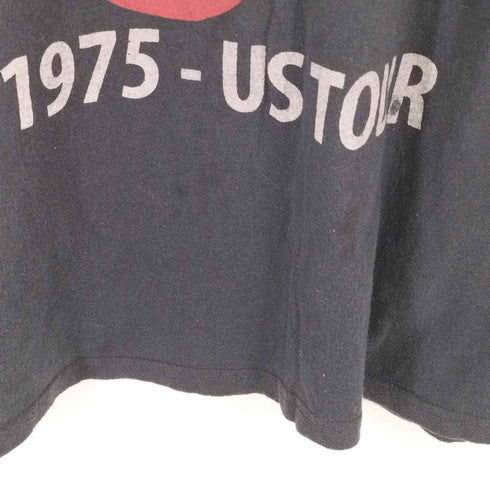 the Rolling Stones フロントプリント オーバーサイズTシャツ 1975-US TOUR メンズ 3X