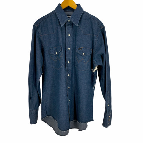 ラングラー Wrangler デニムウエスタンシャツ メンズ 16-34
