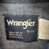 ラングラー Wrangler デニムウエスタンシャツ メンズ 16-34