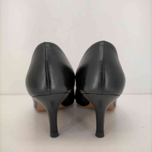 ランバンオンブルー LANVIN en Bleu リボンヒールパンプス レディース 24 2/1