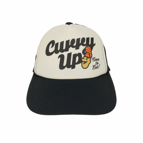Curry up プリント メッシュキャップ メンズ