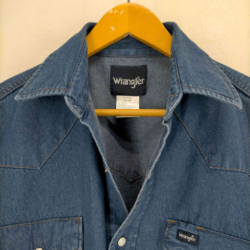 ラングラー Wrangler デニムウエスタンシャツ メンズ 15 1/2-35