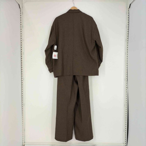 フリークスストア FREAKS STORE テックウーリーダブルブレストジャケット 2タックスラックスパンツ セットアップ レディース S