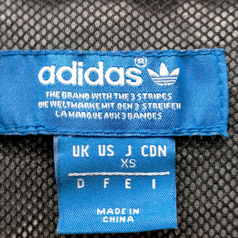 アディダス adidas 総柄フーデッドジップアップブルゾン レディース JPN:XS