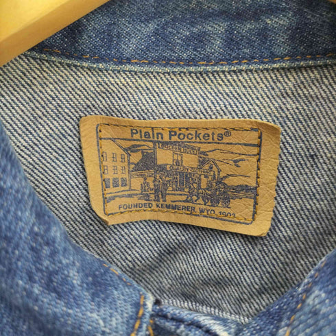 ジェーシーペニー JC Penney PLAIN POCKETS 70-80S USA製 デニム トラッカージャケット メンズ 38