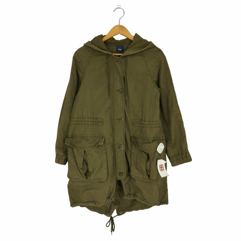 ギャップ Gap 00s ライナー付き フィッシュテールパーカー モッズコート レディース import:M