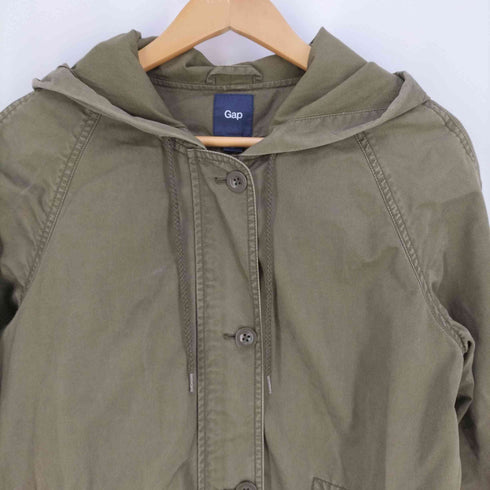 ギャップ Gap 00s ライナー付き フィッシュテールパーカー モッズコート レディース import:M