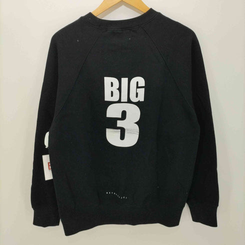 ティーエムティー TMT ×retrospect ラグランスリーブ フロントロゴクルーネックスウェット メンズ JPN:XL