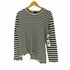 コムデギャルソンオムプリュス COMME des GARCONS HOMME PLUS AD2015 16SS 変形 カッティング ボーダー カットソー メンズ JPN:M