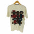 ジュンヤワタナベコムデギャルソンマン JUNYA WATANABE COMME des GARCONS MAN 14AW スタッズ 英国国旗 縮絨 パッチワーク S/S Tシャツ AD2014 メンズ JPN:M