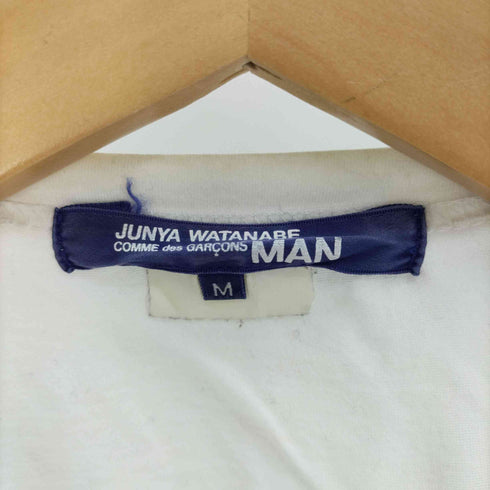 ジュンヤワタナベコムデギャルソンマン JUNYA WATANABE COMME des GARCONS MAN 14AW スタッズ 英国国旗 縮絨 パッチワーク S/S Tシャツ AD2014 メンズ JPN:M