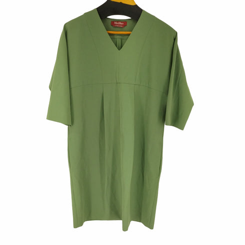 マックスマーラステュディオ MAX MARA STUDIO Vネック ドレスワンピース レディース