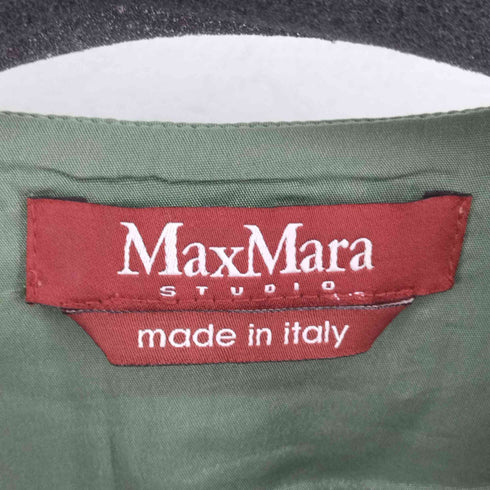 マックスマーラステュディオ MAX MARA STUDIO Vネック ドレスワンピース レディース