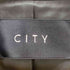 シティー CITY ベルテッド ダブルテーラードジャケット レディース JPN:1