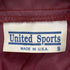 ユナイテッドスポーツ UNITED SPORTS ワンポイント刺繍 USA製 コーチジャケット メンズ import:S