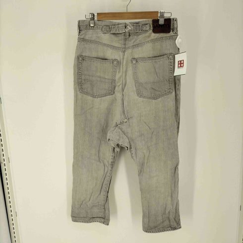 コムデギャルソンガンリュウ COMME des GARCONS GANRYU AD2014 ウォッシュド デニム サルエルパンツ メンズ JPN:L
