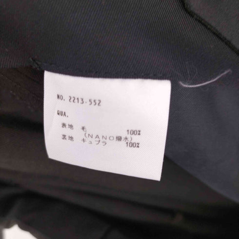 ラッドミュージシャン LAD MUSICIAN 13AW エプロン ドッキング ウール スラックス パンツ メンズ JPN:46