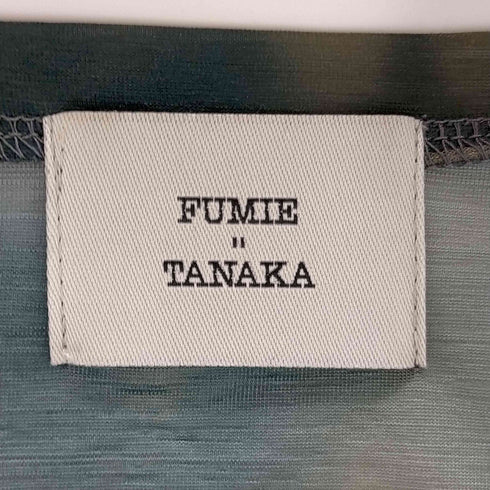 フミエタナカ FUMIE=TANAKA シアーマーブルロンTEE レディース JPN:1
