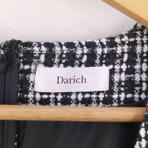 ダーリッチ Darich ツイードペプラムトップス レディース FREE