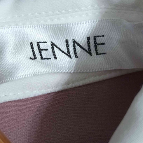 ジェンヌ JENNE くるみボタン ペプラムブラウス レディース JPN:S